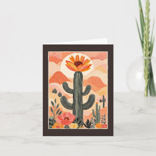 Cactus Blossom Southwest Card
