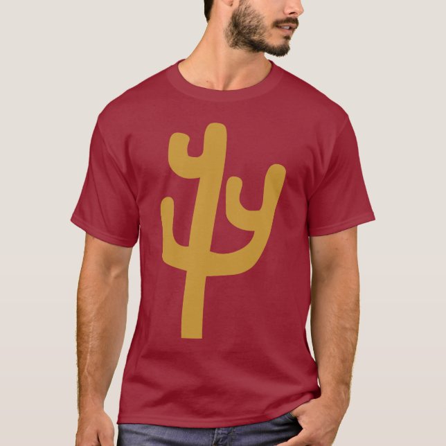 Cactus - Brown T-Shirt (Front)