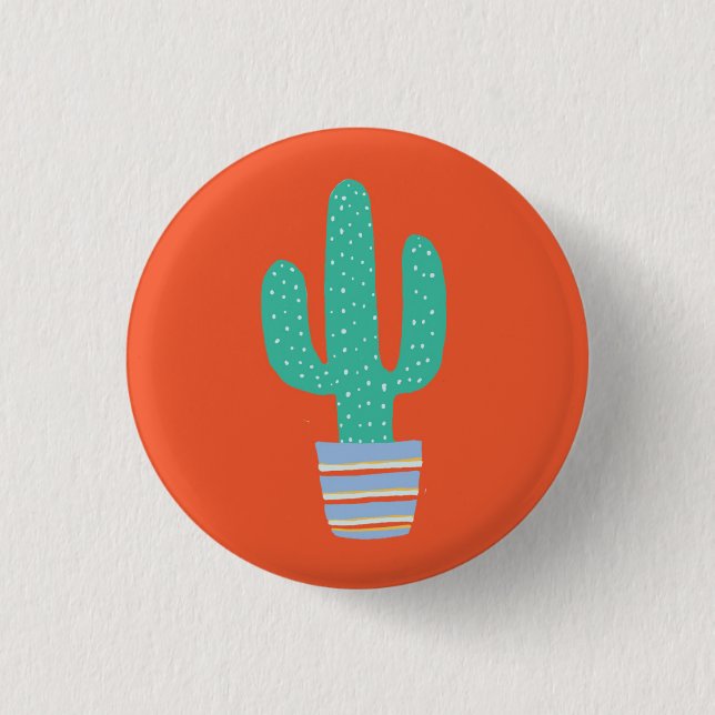 Cactus Button (Front)