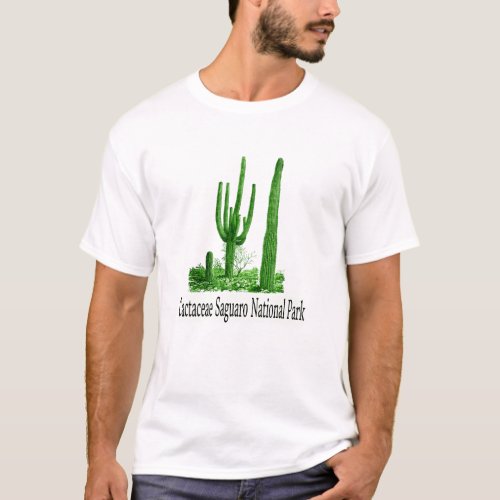 cactus cactaceae saguaro national park plant T_Shirt