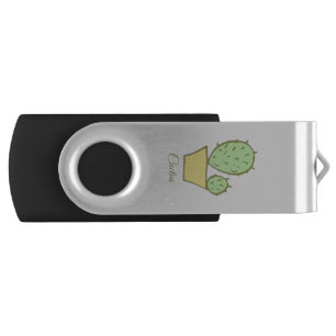 Cactus Cacti USB Swivel Flash Drive