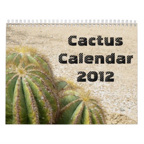 Cactus Calendar