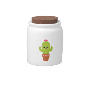 Cactus Candy Jar