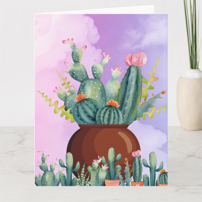 Cactus Card (Front)