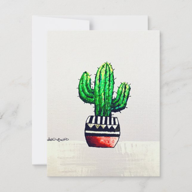 Cactus Card (Front)