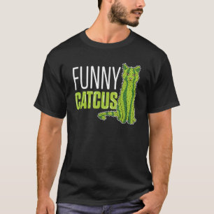 Cactus Cat Mom T-Shirt