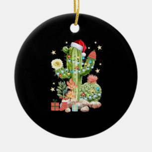 Cactus Christmas Decoration T Shirt