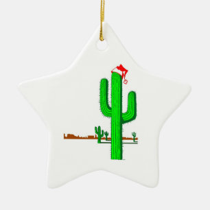 Cactus Christmas Tree- Star Ornament