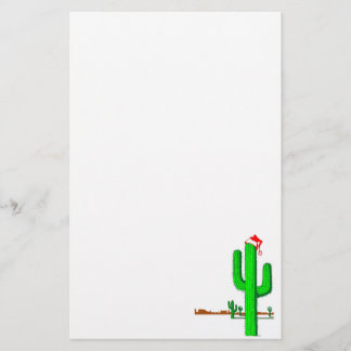 Cactus Christmas Tree - Stationery