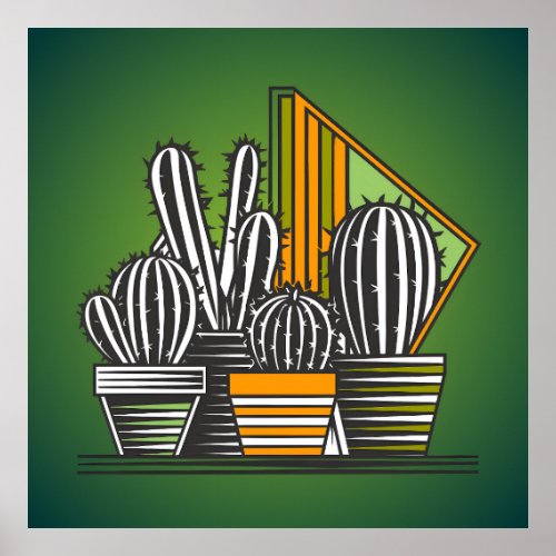 CACTUS COLLECTION POSTER