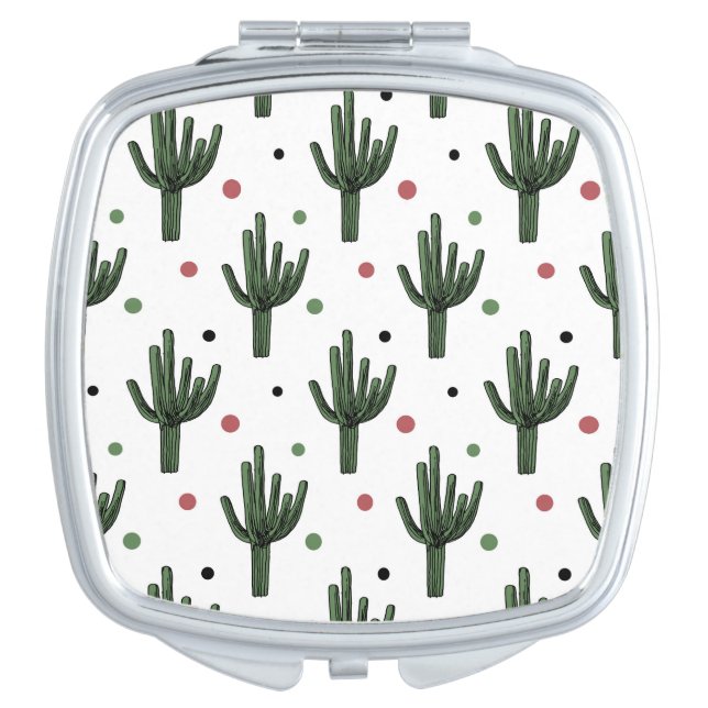 Cactus Compact Mirror (Front)