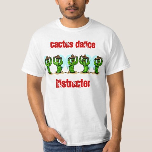 cactus dance saguaros with sombreros t_shirt shirt