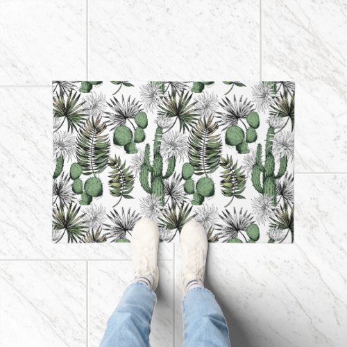 Cactus Desert Pattern Doormat