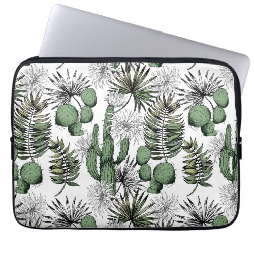 Cactus Desert Pattern Laptop Sleeve
