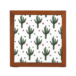 Cactus Desk Organizer