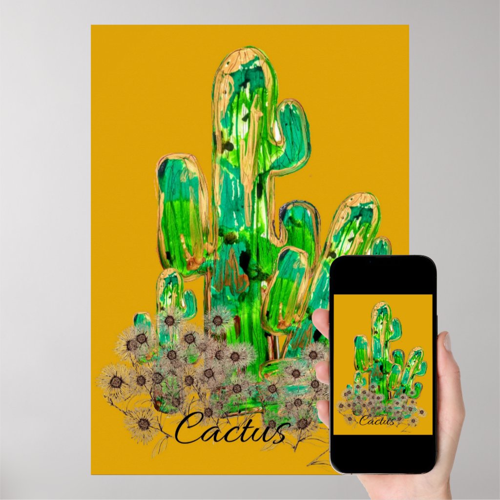 Cactus Art Print