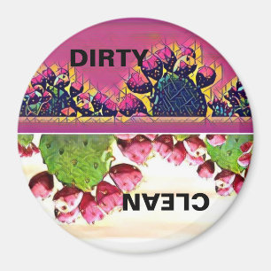 CACTUS DISHWASHER  MAGNET