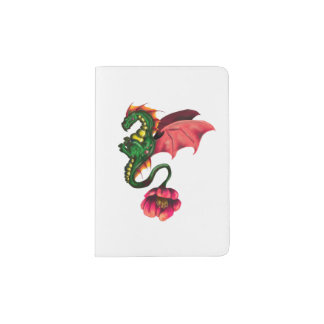 Cactus dragon passport holder