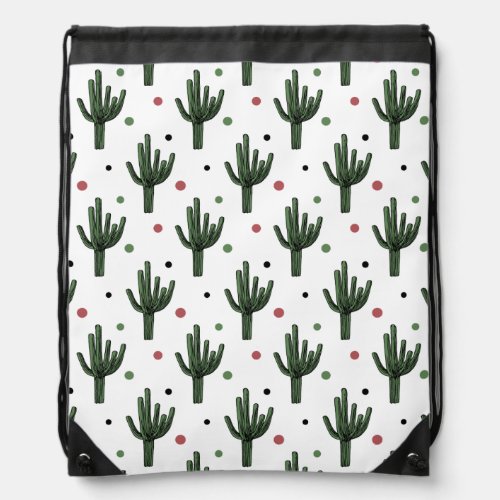 Cactus Drawstring Bag