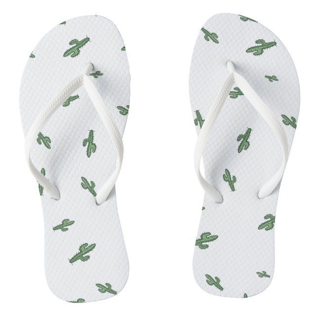 Cactus Flip Flops (Footbed)