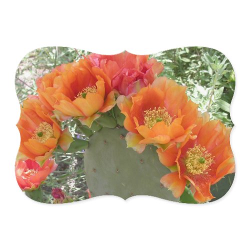 Cactus Flower Invitation