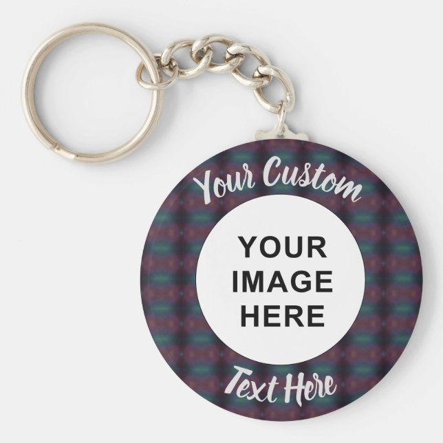 Cactus Flower Mirage Keychain (Front)
