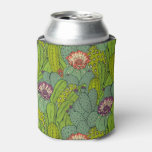 Cactus Flower Pattern Can Cooler