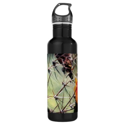 Cactus Flower Stainless Steel Water Bottle