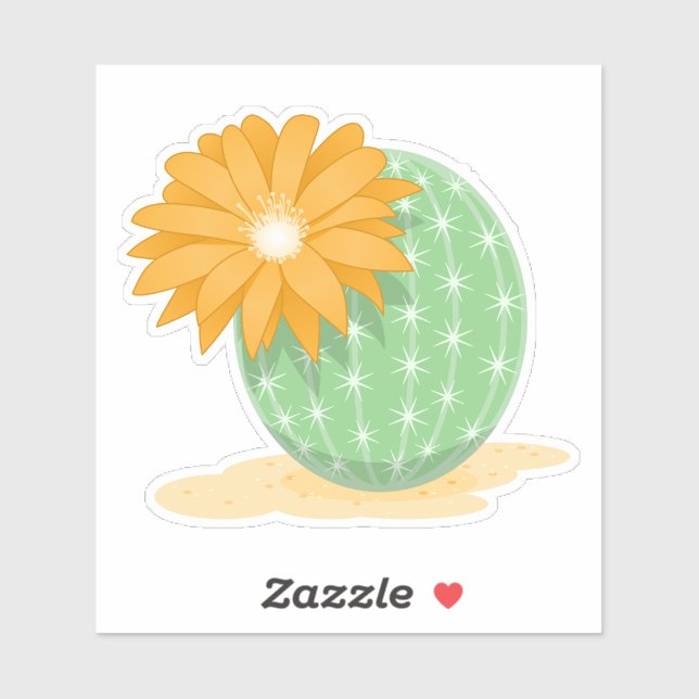 Cactus Flower Sticker (Sheet)