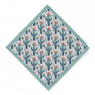 Cactus Flowers Bandana