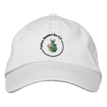 Cactus Flowers for CF Embroidered cap