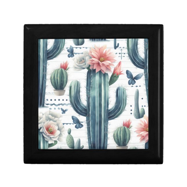 Cactus Flowers Gift Box (Front)