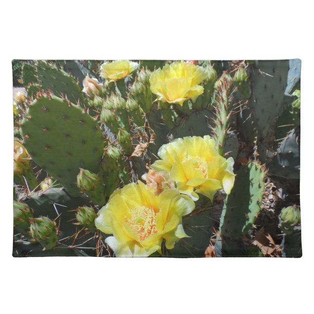 Cactus Flowers Placemat (Front)