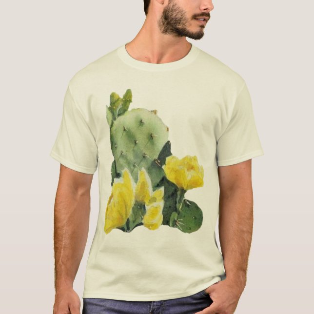 CACTUS FLOWERS T-Shirt (Front)