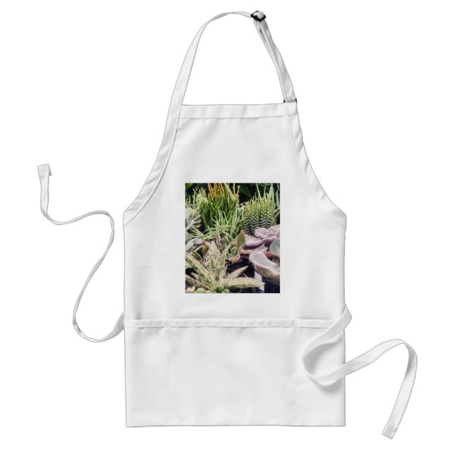 Cactus Garden Adult Apron (Front)