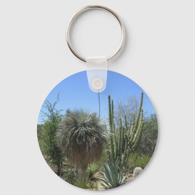 Cactus Garden Keychain (Front)