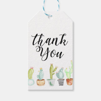 Succulent Gift Tags | Zazzle