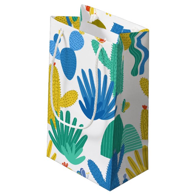 Cactus Gift Bag (Back Angled)