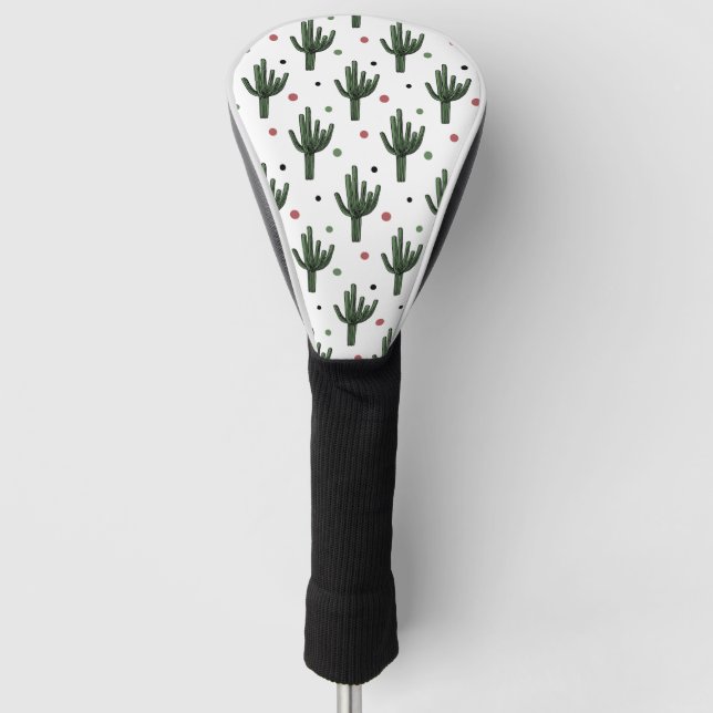 Cactus Golf Head Cover (Front)