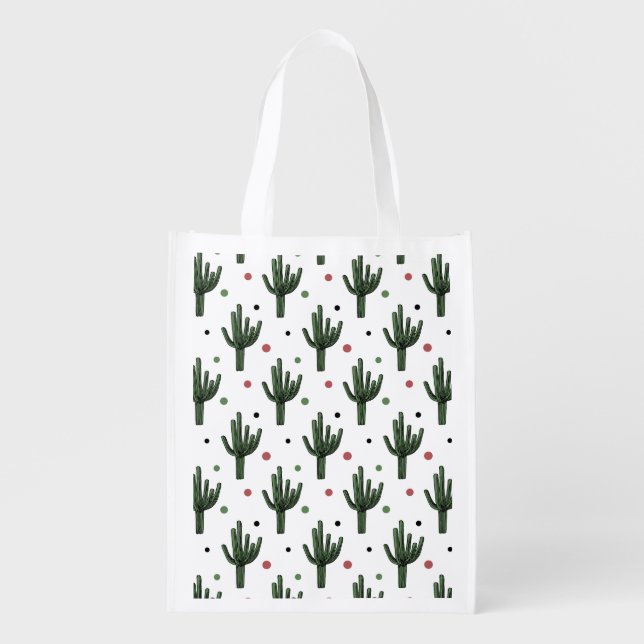 Cactus Grocery Bag (Front)