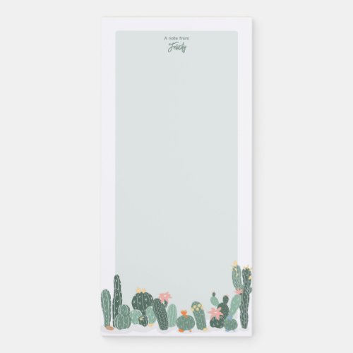 Cactus Group Magnetic Notepad NP_005