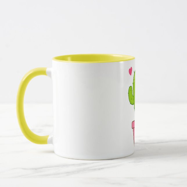 cactus, hug me mug (Left)