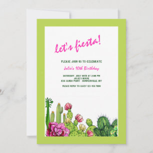 Cactus Invitations