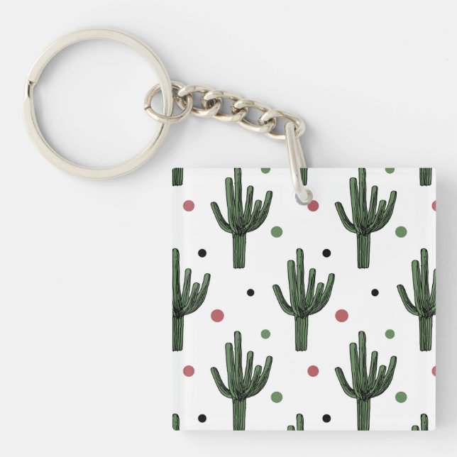 Cactus Keychain (Front)