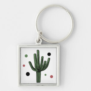 Cactus Keychain