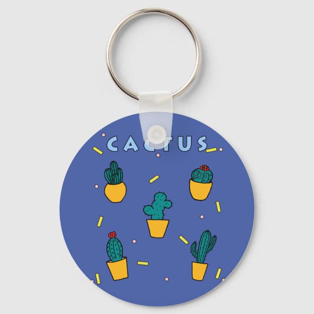 Cactus Keychain (Front)