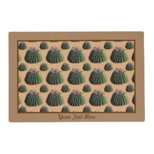 Cactus Laminated Placemat