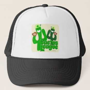 Cactus League Trucker Hat by Anotherfort at Zazzle