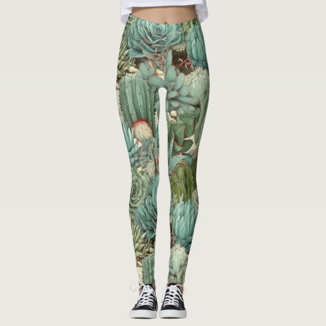 Cactus Leggings (Front)