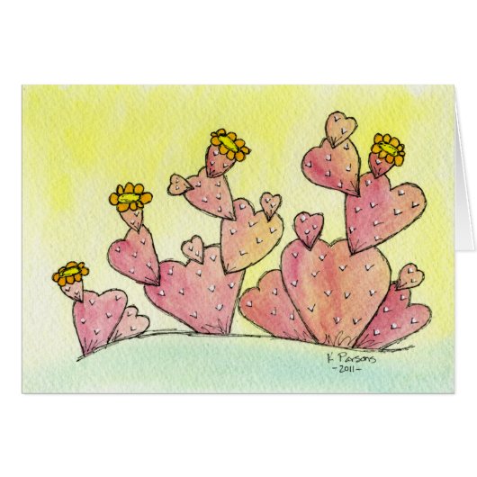 Cactus Love Cards (Front Horizontal)